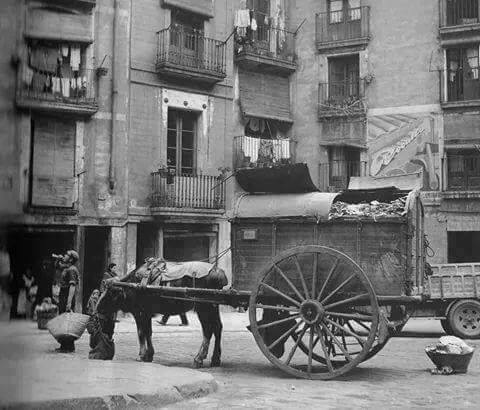 El Carro de la Basura. Foto ©Josep Cortinas (blog Joan Vendrell i Campmany)